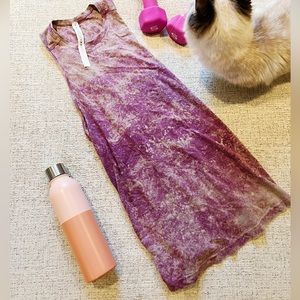 Purple and grey Lululemon tank top, USA size 2.